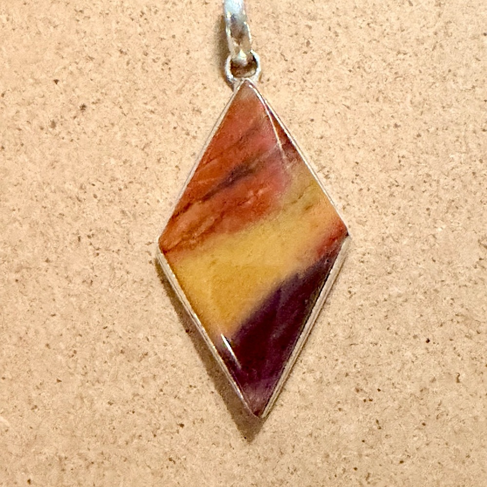 Elegant Mookite Pendant Necklace